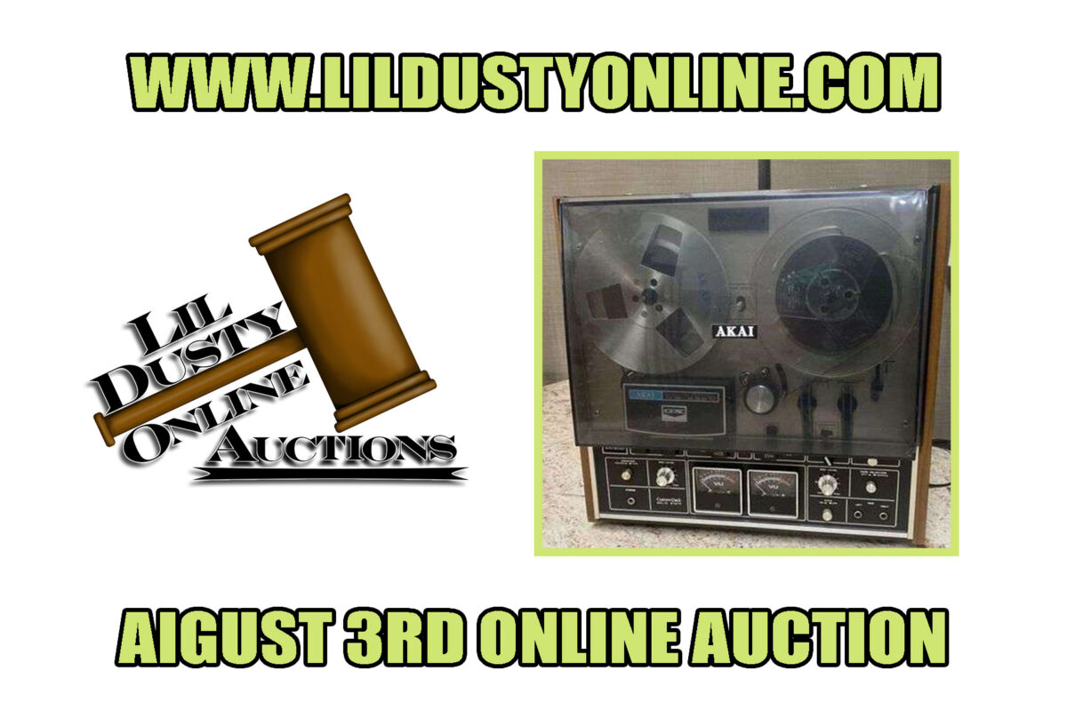 August 3rd Haslett, MI Online Auction Pickup In Webberville