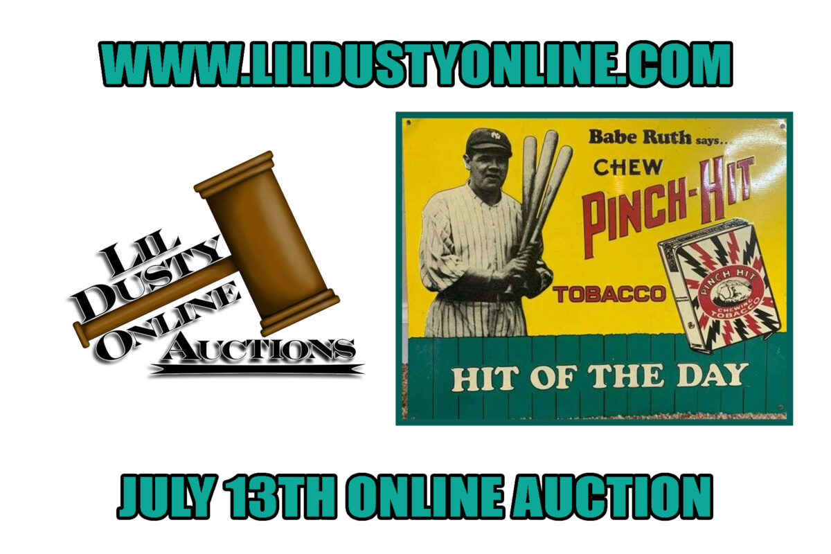 July 13th Stockbridge, MI Online Auction Pickup In Webberville