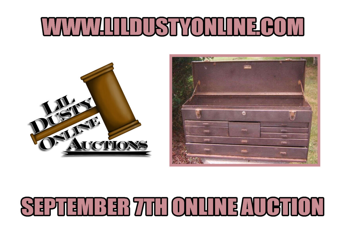 September 7th, 2022 Laingsburg, MI Online Auction Pickup In Webberville