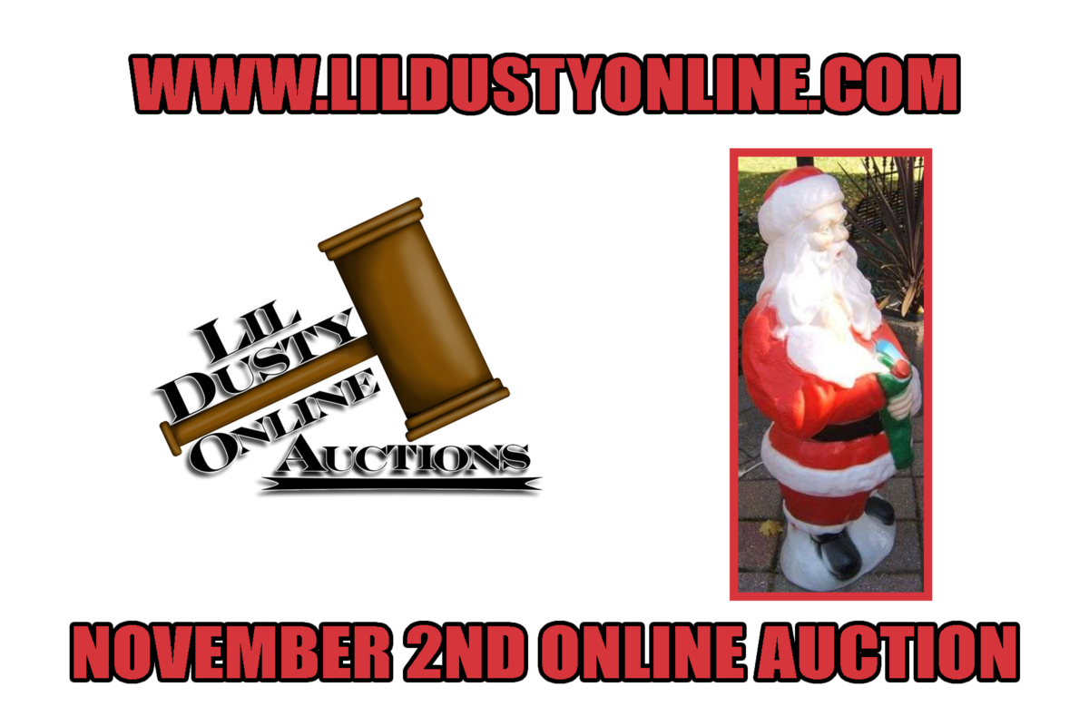 November 2nd, 2022 Mason, Online Auction Pickup In Webberville