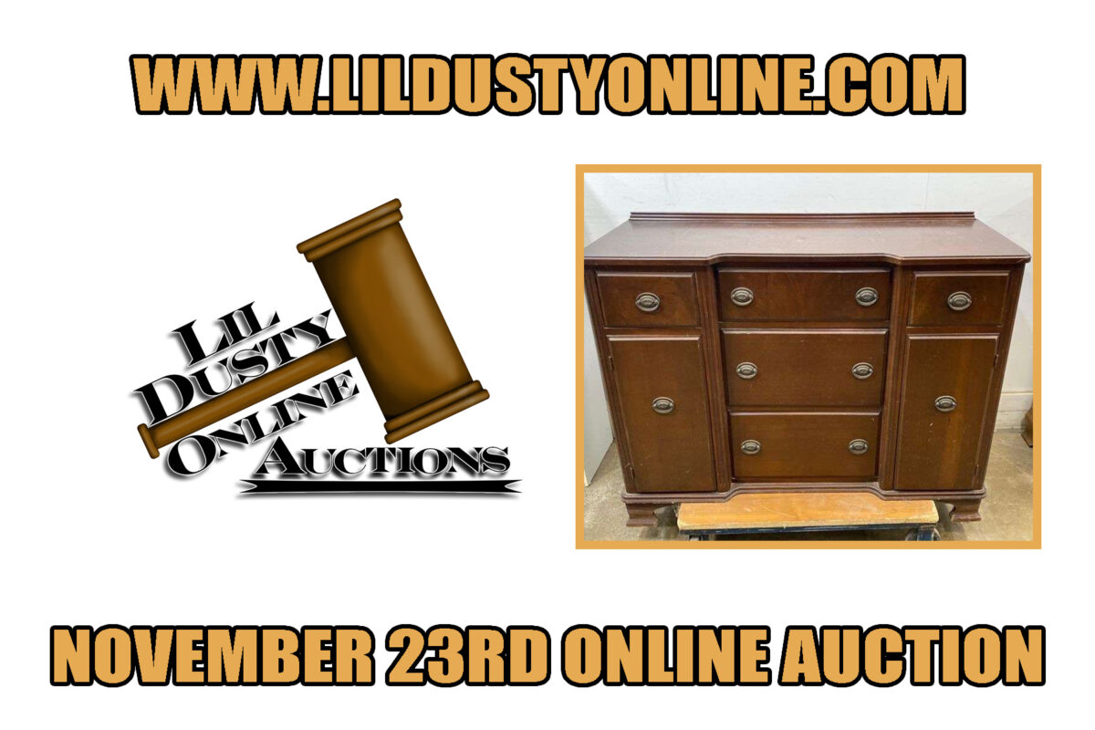 November 23rd, 2022 Perry, Online Auction Pickup In Webberville
